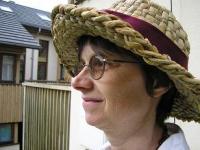 molly in a bioregional hat
